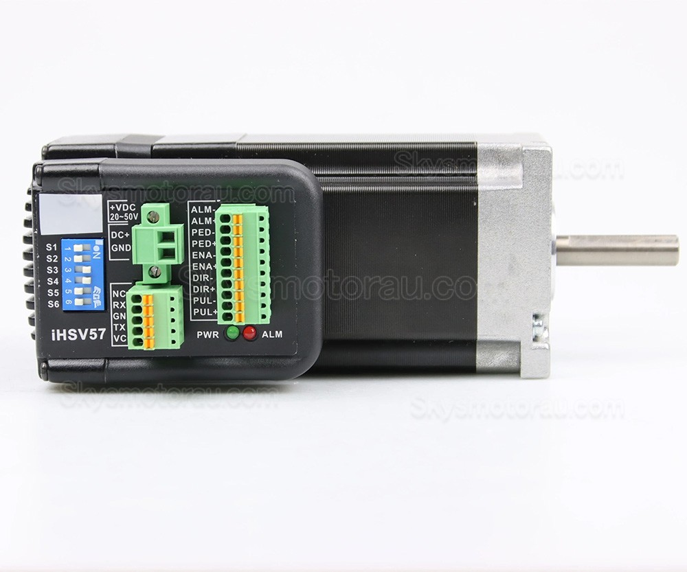 Nema 23 60mm 36V 140W Integrated AC Servo Motor JMC iHSV57-30-14-36 0.45N.m 5.4A 3000RPM